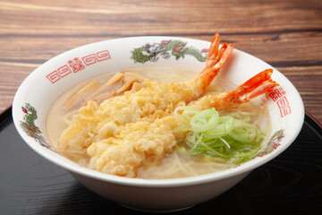 天ぷらラーメン