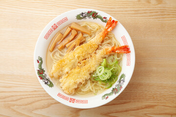 天ぷらラーメン