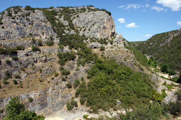 Ballikayalar Canyon is located in Gebze, Turkey. It is a popular tourist area.