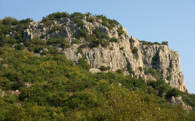 Ballikayalar Canyon is located in Gebze, Turkey. It is a popular tourist area.