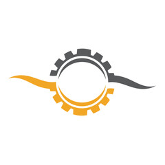 Gear Template Logo and symbol