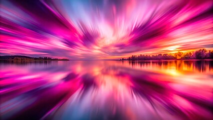 A reflective blur with a mix of magenta and pink tones, offering a vibrant and bold visual for creative designs.