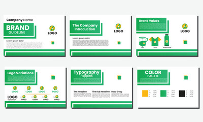 brand manual presentation design