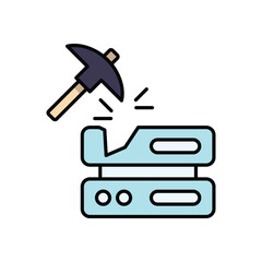 Data Mining vector icon
