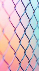 Fototapeta premium Holographic Network of Digital Cables and Connections