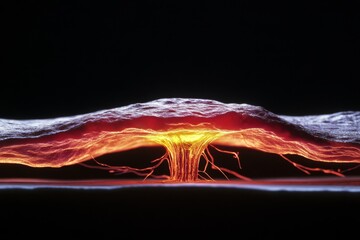Ion channels interacting with neurotransmitters, showing how these channels open in response to chemical signals in the synapse