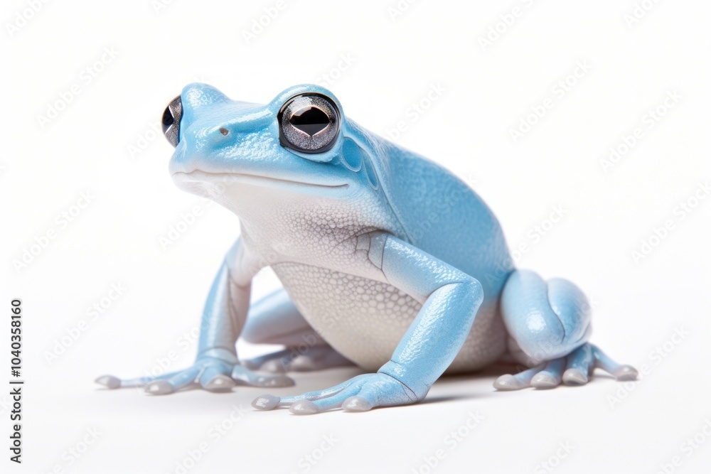 Poster Baby white tree frog amphibian wildlife animal.