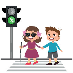 children in different situations