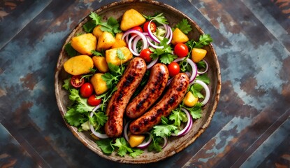Chorizo Criollo - Spiced Sausage Dish from Bolivia (Bolivian Cuisine)