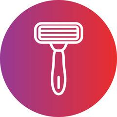 Razor vector icon style