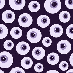 halloween zombie eye pattern