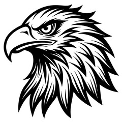 eagle head vector