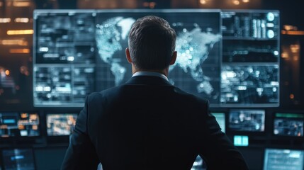 Navigating the future of technology a leader's perspective in a high-tech control room