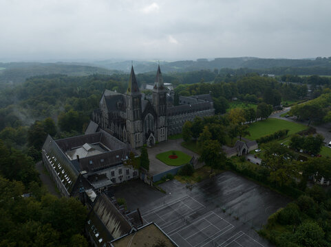 The Abbey of Maredsous, Benedictine monastery ,Denee Anhee in the Belgian province of Namur.
