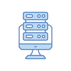 Fototapeta premium Host Network vector icon