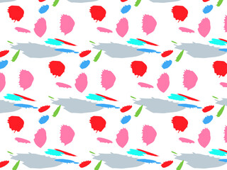 colorful brush spray hand-drawn background pattern design