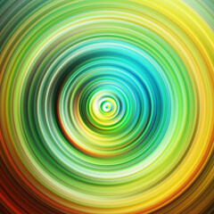 Colorful radial motion effect. Abstract rounded background. Color curves and sphere. Multi color gradient rings and circles wallpaper. Colored texture backdrop and banner.