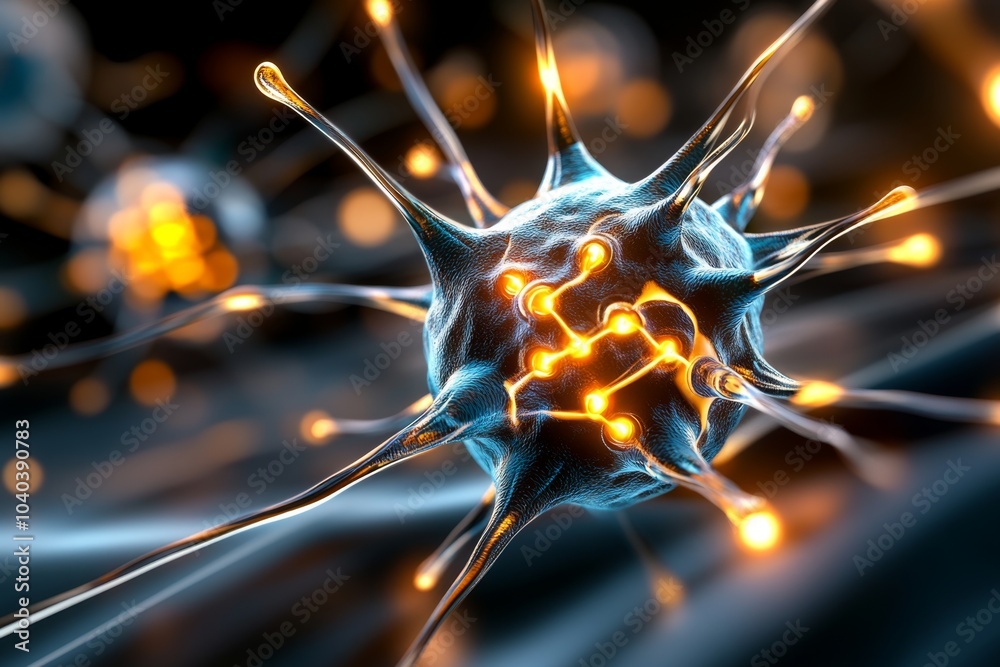 Poster potassium and sodium ion exchange in the membrane, showing the active transport of ions across the n
