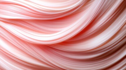 A visually striking abstract image featuring smooth, flowing pink patterns that create a sense of movement, softness, and tranquility in its design elements.