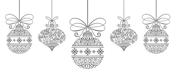 christmas decoration isolated on white, christmas bauble lantern vector illustration, christmas background, poster, banner, flyer, card element design