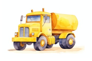Fototapeta premium Toy car truck vehicle transportation.