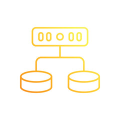 Data Network vector icon