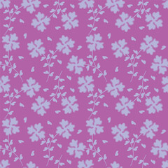 Beautiful Flower Pattern, Floral Seamless Digital Design,Watercolor Textile Allover Abstract Design.On Background