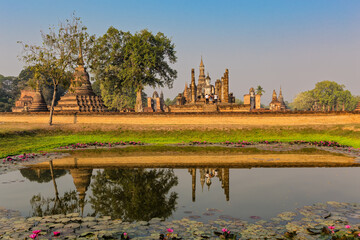 Panorama des Sukothai Historical Park