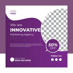 Modern Corporate Social Media Post Design Template