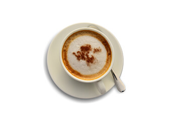 cup of cappuccino