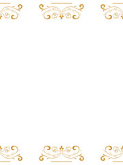 Obraz premium Luxury ornament design with classic style for greeting card.