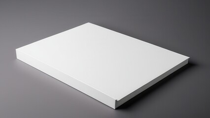 Elegant book slipcase mockup with customizable design, perfect for showcasing hardcover book packaging in a sleek and professional setting. Ideal for branding and publishing projects.