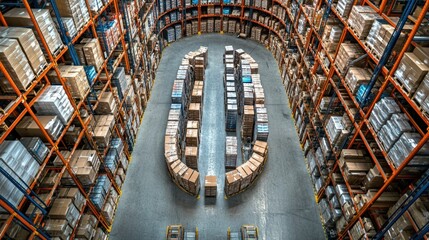 Supply Chain Logistics Warehouse Overview