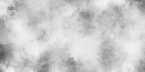 White painted marble texture or grunge, Movement of white smoke on canvas, white and gray aquarelle painted paper textured canvas element with cloudy stains and fogg.