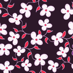 flower, pattern, seamless, floral, wallpaper, vector, design, nature, decoration, leaf, spring, art, flowers, illustration, pink, summer, texture, textile, ornament, backdrop, fabric, plant, vintage, 
