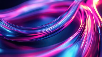 Purple Blue Swirl Close Up