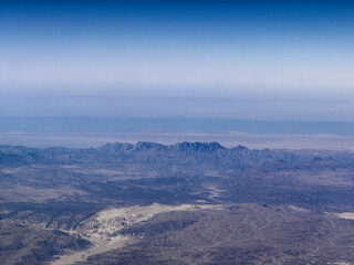 View of the Sinai Peninsula, Egypt