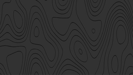 Abstract design with Seamless pattern with lines Topographic map. 