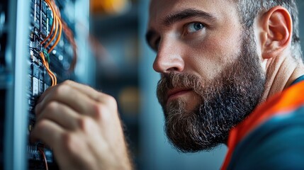 IT team troubleshooting a network issue, collaborating to solve technical problems quickly and efficiently