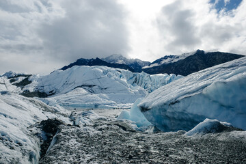 Obraz premium Matanuska Glacier near Anchorage, Alaska