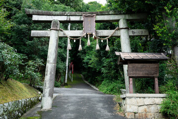 山科神社 鳥居