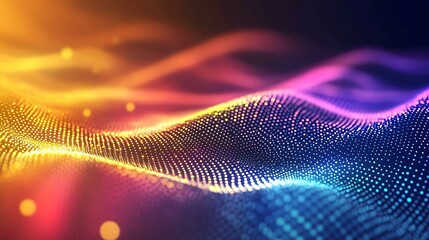 Colorful background with abstract dots creating a dynamic vibrant design