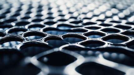 A detailed close-up of a graphene-based supercapacitor electrode, demonstrating high energy storage capacity and rapid charging capabilities, Energy storage technology style