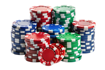 Poker chips TRANSPARENT  PNG 
