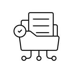 Check Data vector icon