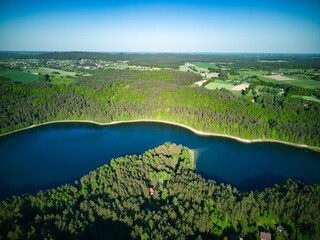 landscape with lake