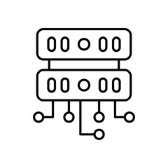 Data Service vector icon