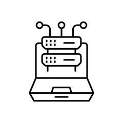 Storage  vector icon