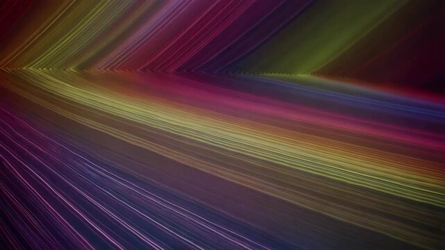 Experience the gentle movement of colorful lines that shift seamlessly, embodying simplicity and modernity, designed to soothe your mind and elevate your space