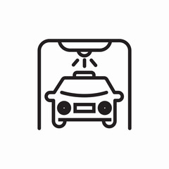 car wash icon sign vector